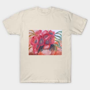 Poppies in a vase T-Shirt